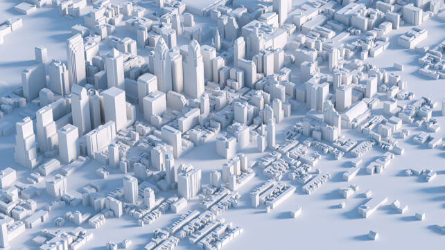 3D building map