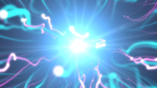 Particle line explosion