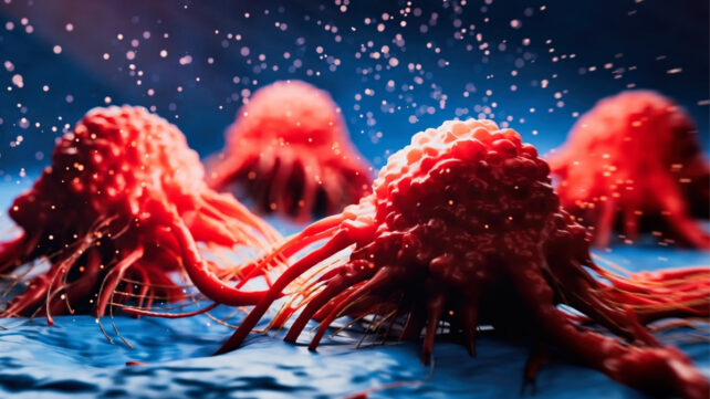 illustration of cancer cells