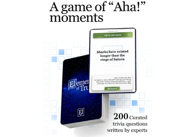 Veritasium's 'Elements of Truth' Tabletop Game Available on Kickstarter