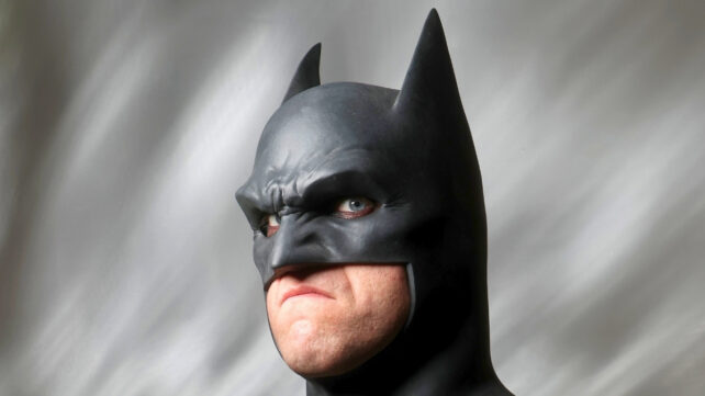 A batman impersonator