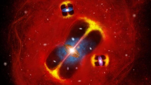 Impossibly Hot Object Discovered 1.4 Billion Years After The Big Bang