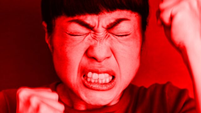 hangry woman