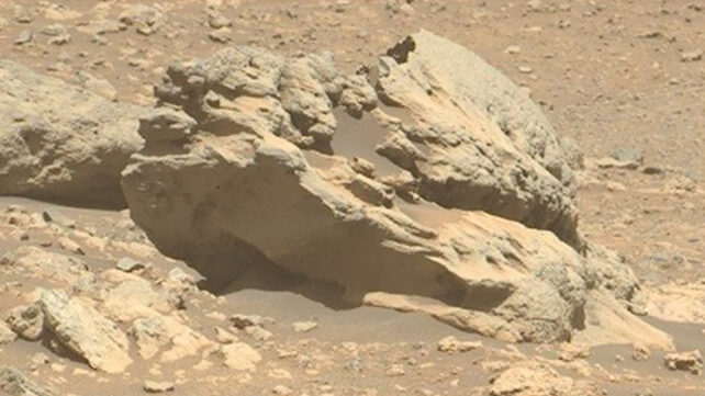 Phippsaksla rock on Mars