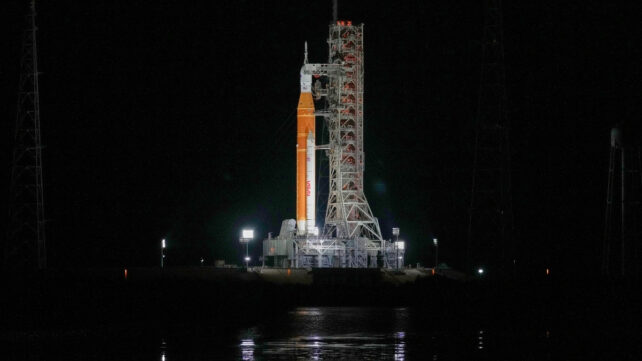 Artemis at night